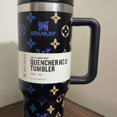Tumbler Quencher H2.0 - Black Edition, Premium Quality with Box, 6-8 Hours Hot/Cold